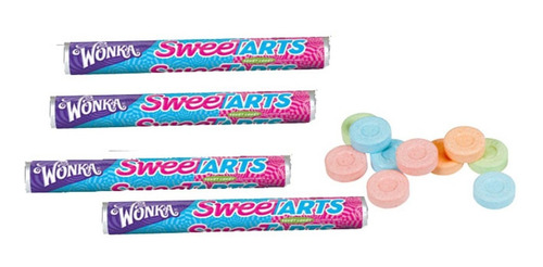 Imagen 1 de 1 de Sweetarts Original Pastillas Acidas 12 Pzs De 51 G C/u