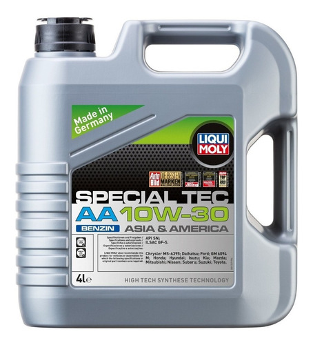 Liqui Moly Special Tec 10w30 Aa 4l