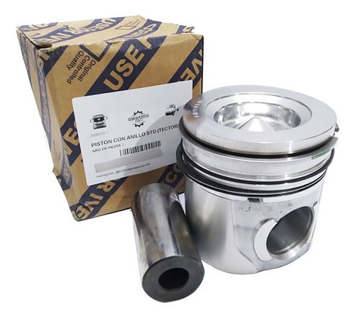 Piston Con Anillos Std Iveco Tector Eurocargo 170e22