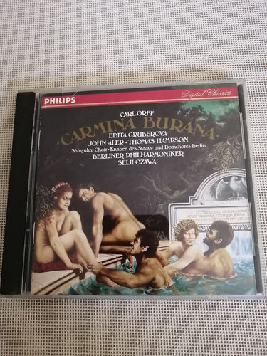 Carl Orff / Cd Musica Album Carmina Burana