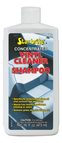 Shampoo Y Limpiador Star Brite Para Vínil 473ml 80216