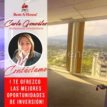 Comprar Carla Gonzalez Oficina En Venta En La Urbanizacion Los Palos Grandes Mls #24-6828 Parque Cristal