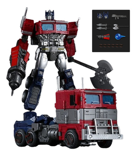 Auto Miniatura Optimus Prime De Transformers Rise Of The Bea