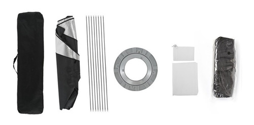 Softbox Bowens 120cm Octagonal Com Grid Para Flash Tocha