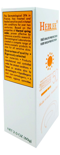 Heblee Protector Solar Fps 50+ 60g