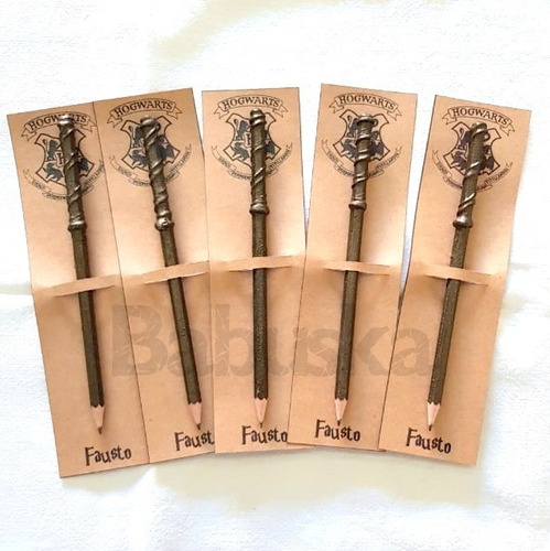 Lápices Souvenir Varitas Harry Potter Únicos! 100 Unidades