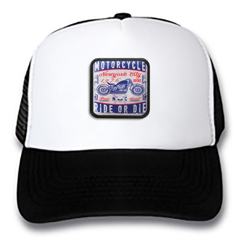 Gorra Trucker Motor Club Moto Motorcycle Ride Ny Mot23