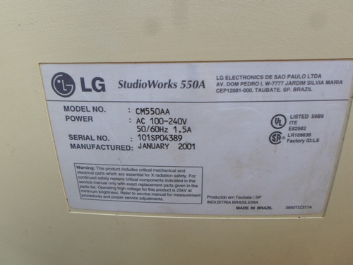 Antigo Monitor LG 14 Polegadas Saida Vga Barato