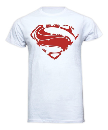 Poleras De Hombre Superman  Liga De La Justicia-100% Algodón