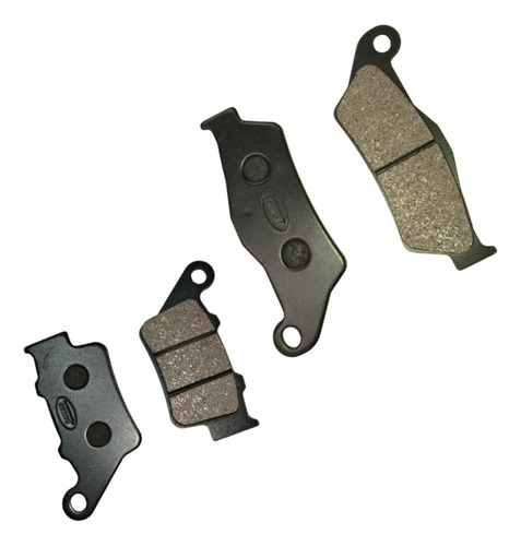 Kit De Balatas 2 Delanteras 2 Traseras Dominar 400 V1