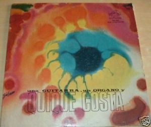 Quique Costa Una Guitarra Un Organo Vinilo Argentino Promo