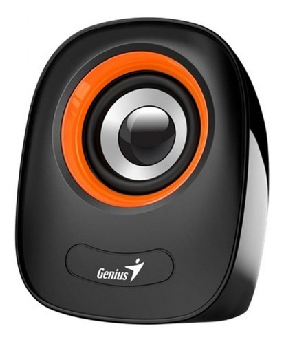 Imagen 3 de 5 de Parlante Genius Sp Q160 Pc Notebook 3.5mm Naranja !!!!