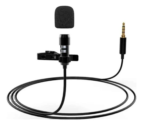 Microfono Solapa Lavalier Fifine C2  Color Negro