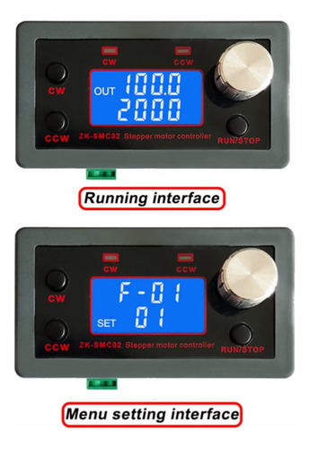 Rox Controlador De Motor Paso A Paso Crystally-zk-smc02