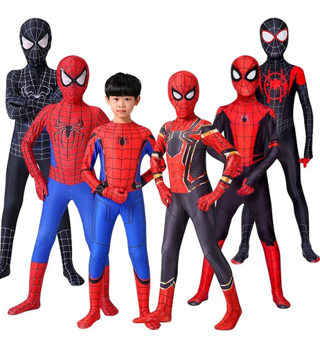 Disfraz Infantil De Spiderman, Traje De Superhéroe Spiderman