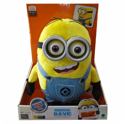 Muñeco Minions Dave Con Luces Y Sonido - Mundo Manias