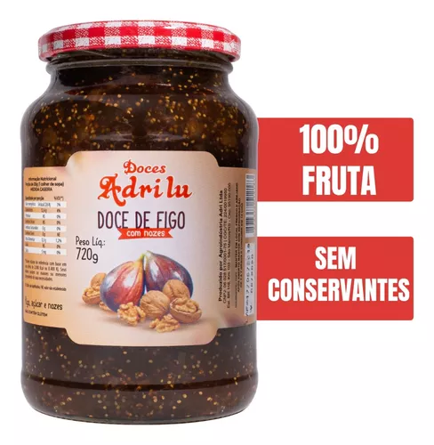 Geléia Caseira De Figo Masotti - 700g