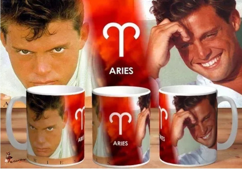 Taza Luis Miguel Signo Aries