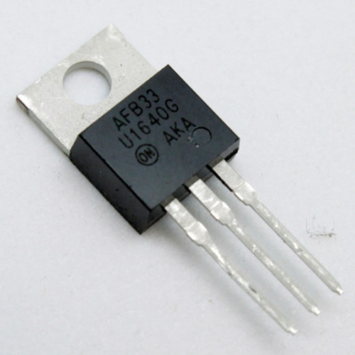 Diodo Dual Mur1640ct 16a 400v Genuino On Semiconductor