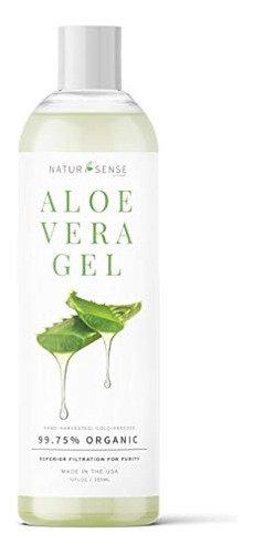 Gel De Aloe Vera Orgánico Natursense Ideal Para Rostro, Cabe