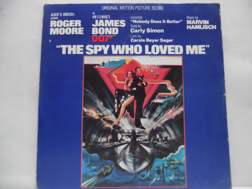 Marvin Hamlisch  The Spy Who Loved Me / Lp Vinilo 