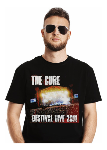 Polera The Cure Bestival Live 2011 Pop Impresión Directa