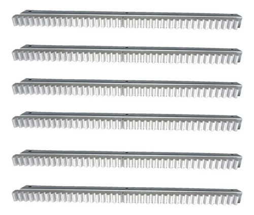 Kit de estantería de 3 metros (6 piezas) de aluminio Agl Gomo 50 cm