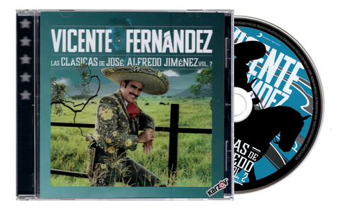 Vicente Fernandez Clasicas De Jose Alfredo Jimenez Vol 2 Cd Versión del álbum Estándar