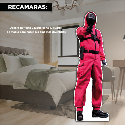 Figura Juego Del Calamar Solida Tamaño Real Coroplast