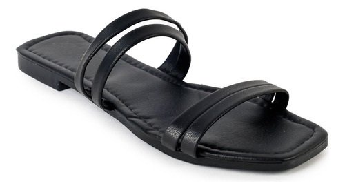Sandalia De Piso Con Tiras Mujer Verano Casual Cómoda