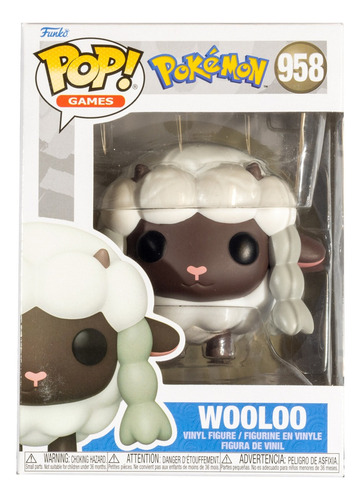 Funko Pop! Games 958 Pokémon Wooloo