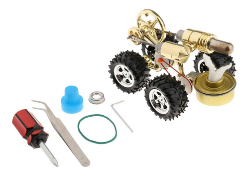 Diy Engine Model Metal Mini Car Assembly Model Toy Science