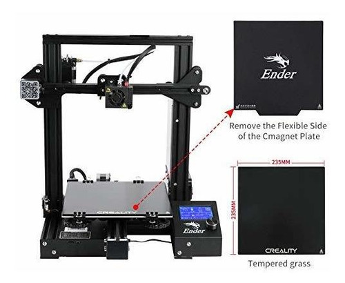 Impresora 3d Oficial Creality Ender 3 Pro Con Placa De Vidri