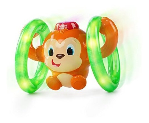 Bright Starts Roll & Glow Monkey Toy With