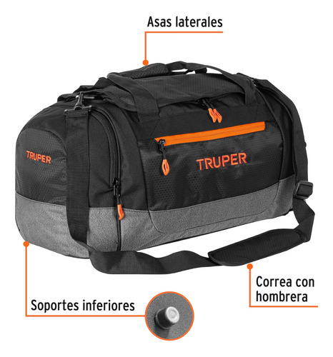 Maleta Deportiva Truper, 55 Cms 61095