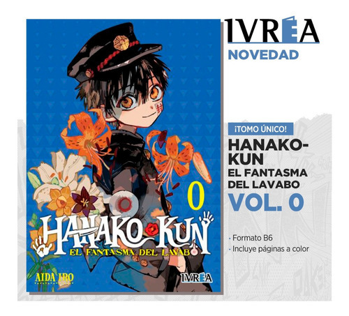 Hanako-kun, vol. 0   De Iro Aida., Editorial Ivrea España