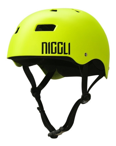 Capacete Amarelo Neon Fosco Iron Profissional Tamanho P: 55cm - 57cm