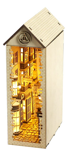 Madera Diagon Alley Book Nook Kit Sujetalibros Soporte ...