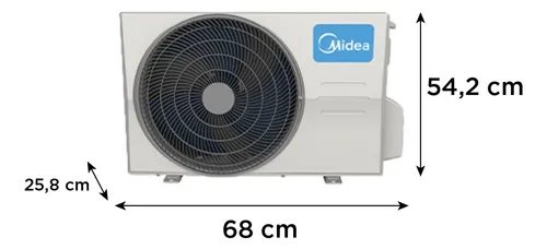 Aire Acondicinado Midea Xtra Inverter 9000 Btu