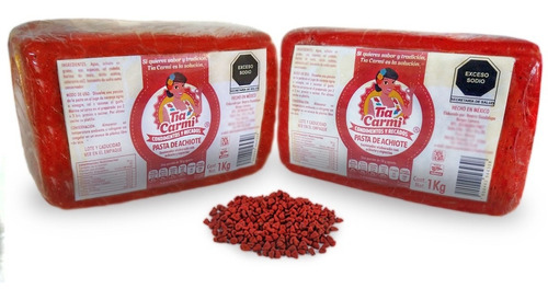 Pasta De Achiote 1kg La Carmita