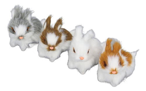 . Adorno De Conejo De Peluche, Juguete De Simulación De