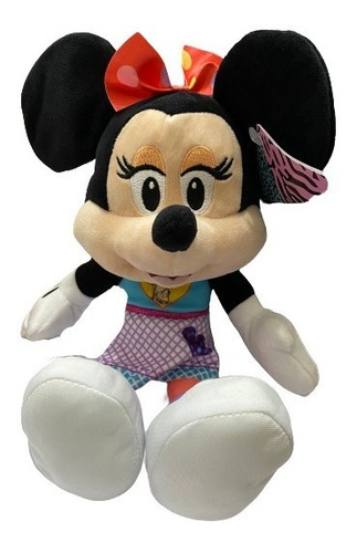 Minnie Mouse Peluche Remera Llama Disney 30cm Sharif Express