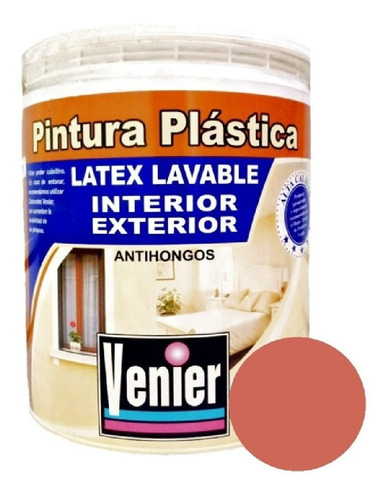 Latex Plastica Int/ext Ladrillo Venier 20 Lt Solo Envio