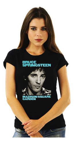 Polera Mujer Bruce Springsteen Live Madison Square Garden Ro