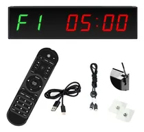 Comprar Reloj Led De Pantalla Grande Para Gimnasio Con Control Remot