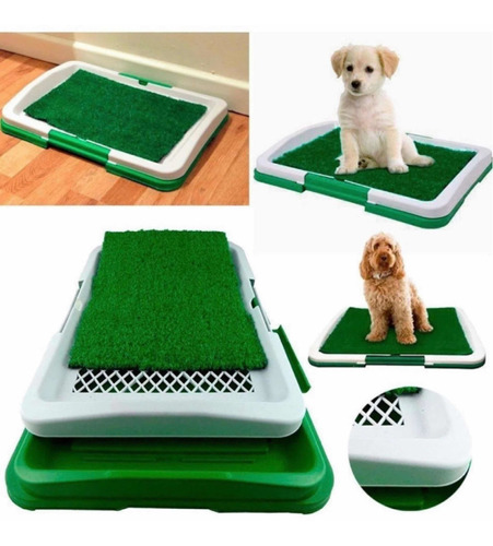 Baño Ecológico Para Perros Y Mascotas Puppy Potty Pad.