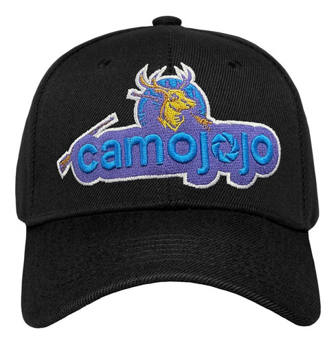 Camojojo Gorra Ajustable 100% Algodon Bordado Ciervo Grafico