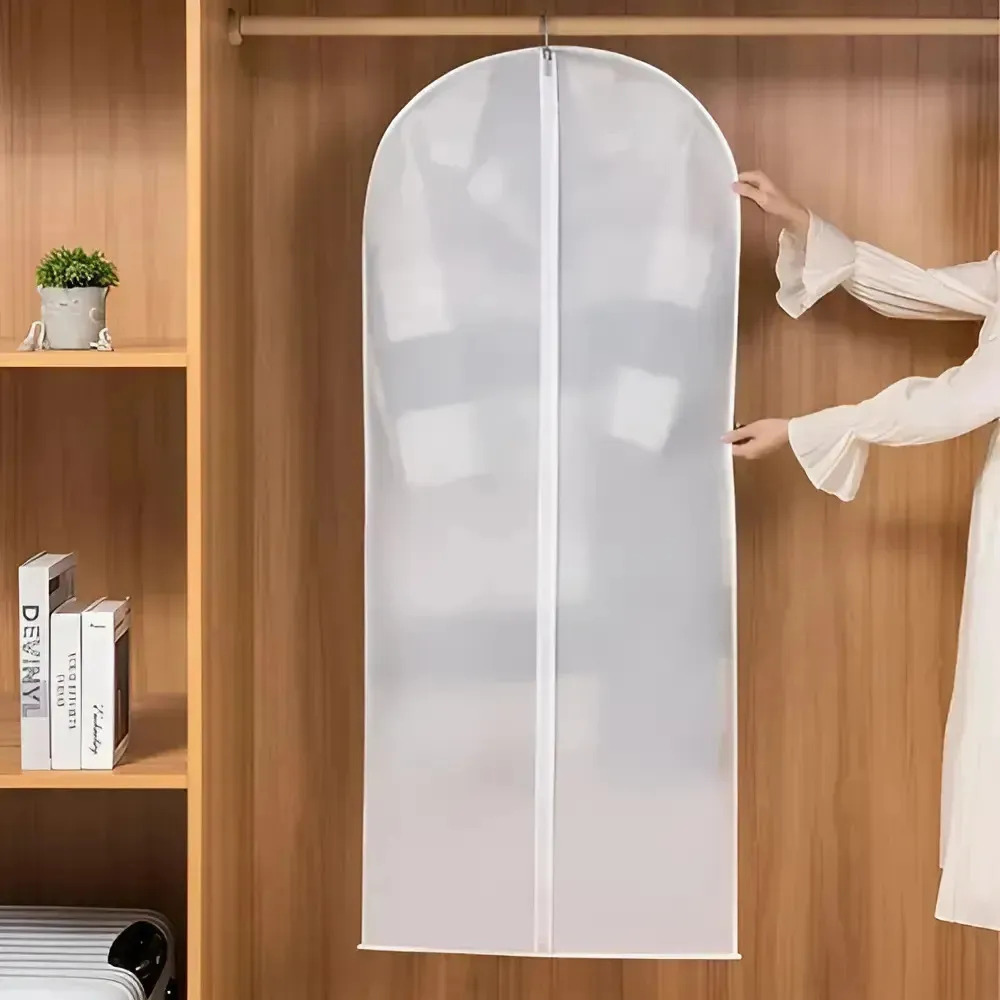 Kit 5 Capa Protetora Impermeável Terno Vestido Jaqueta Branco