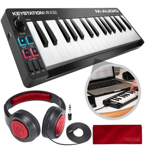 Mini-32 Ii De M-audio Keystation - Controlador Midi Con Auri