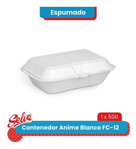 Contenedor Anime Blanco Fc-12